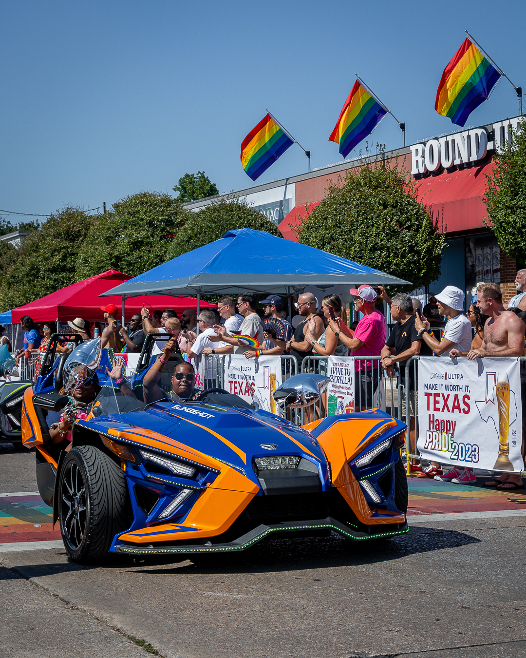 The Parade on Cedar Springs in Oak Lawn, Dallas