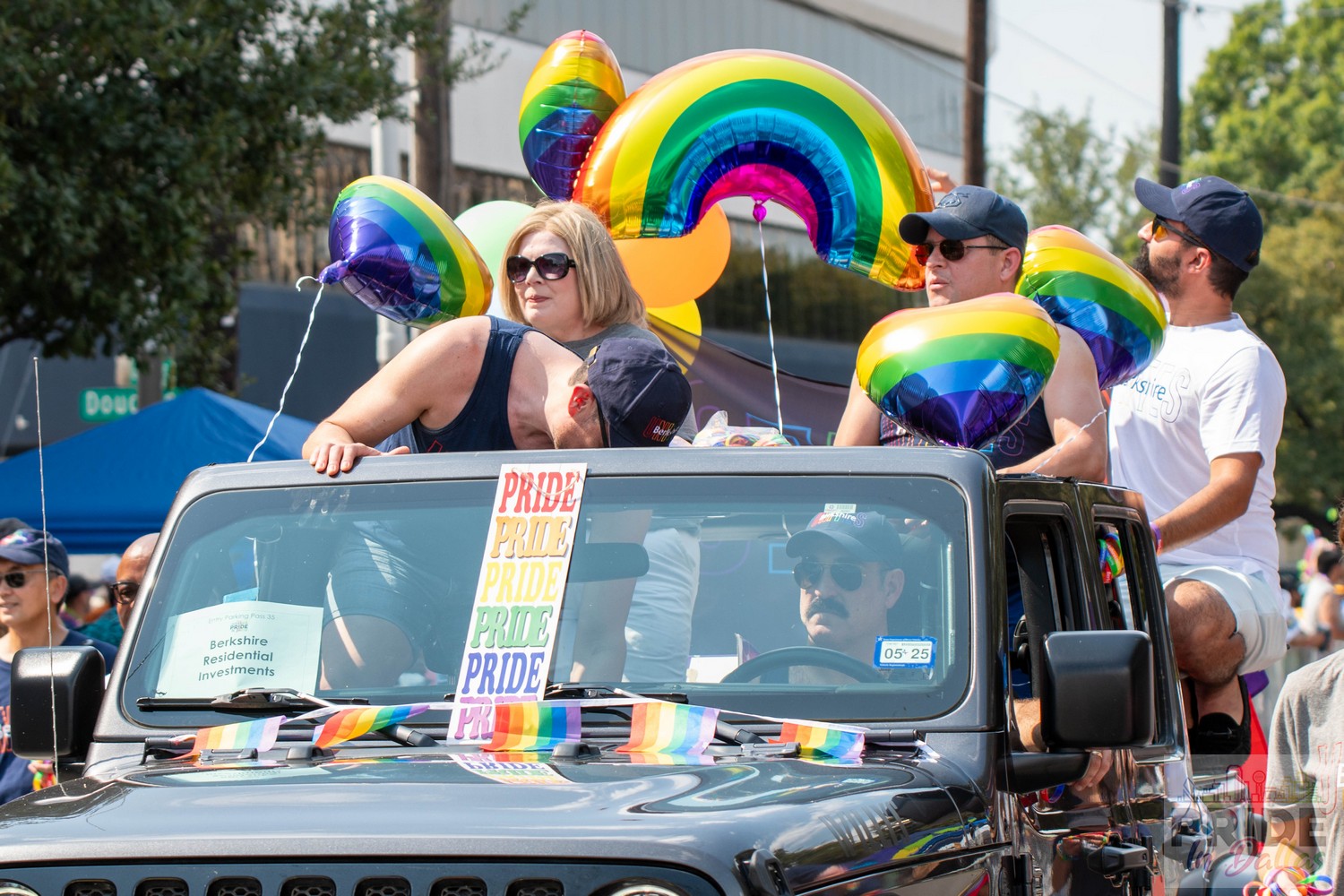 Cedar Springs Road during Pride in Dallas